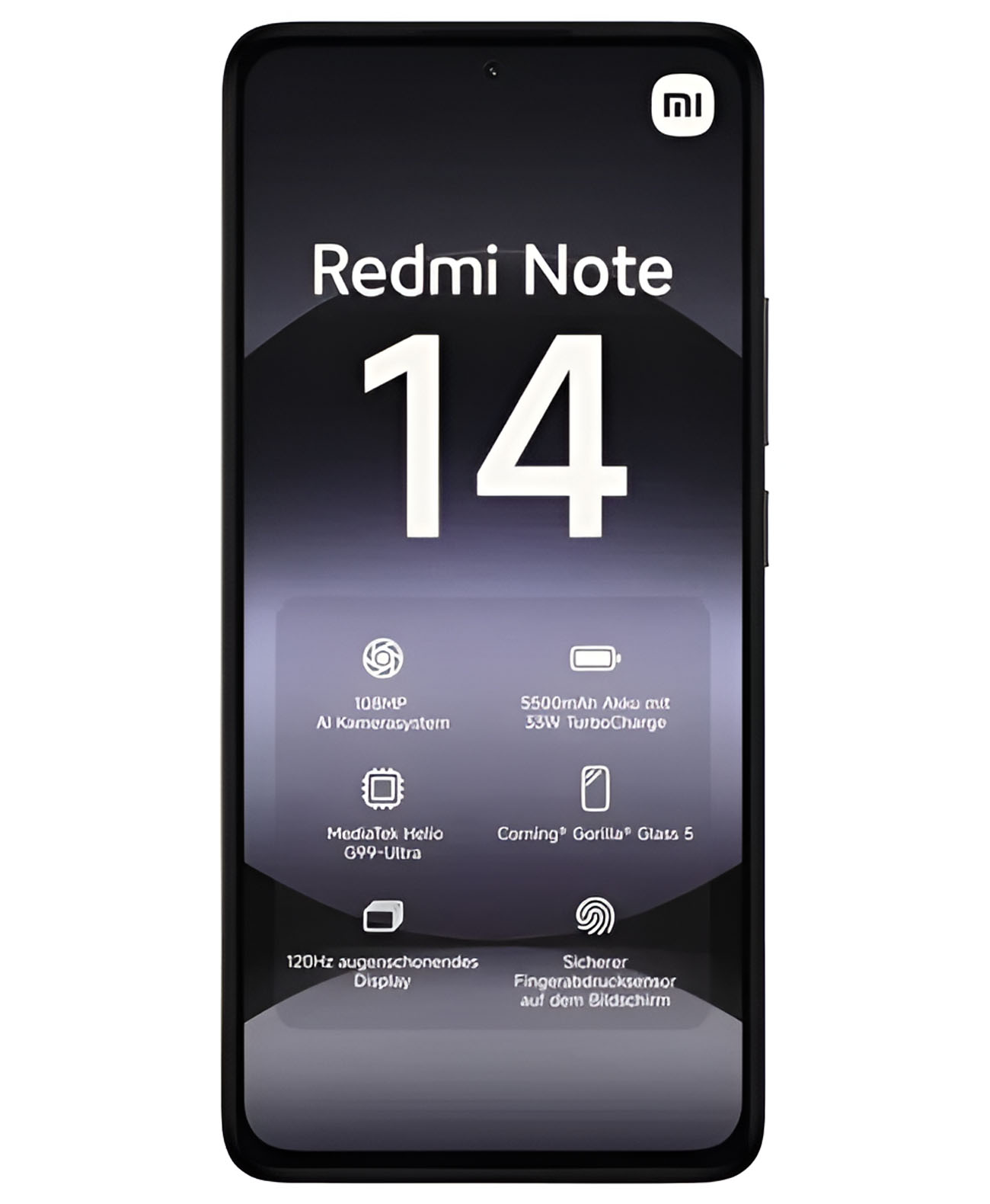 Redmi Note 14 4G 8/256Gb EU Midnight Black