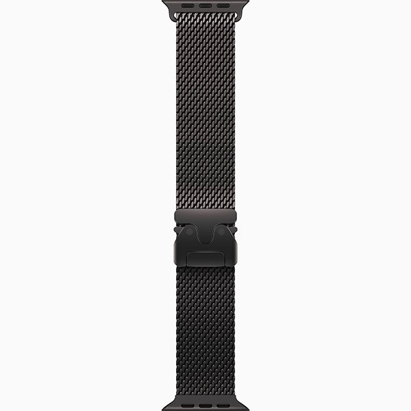 Apple Watch Ultra 2 2024 49mm Black Titan Milanese Loop Black L