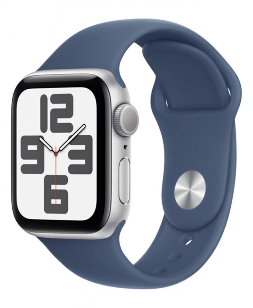 Apple Watch SE 2024 44mm Silver S/M