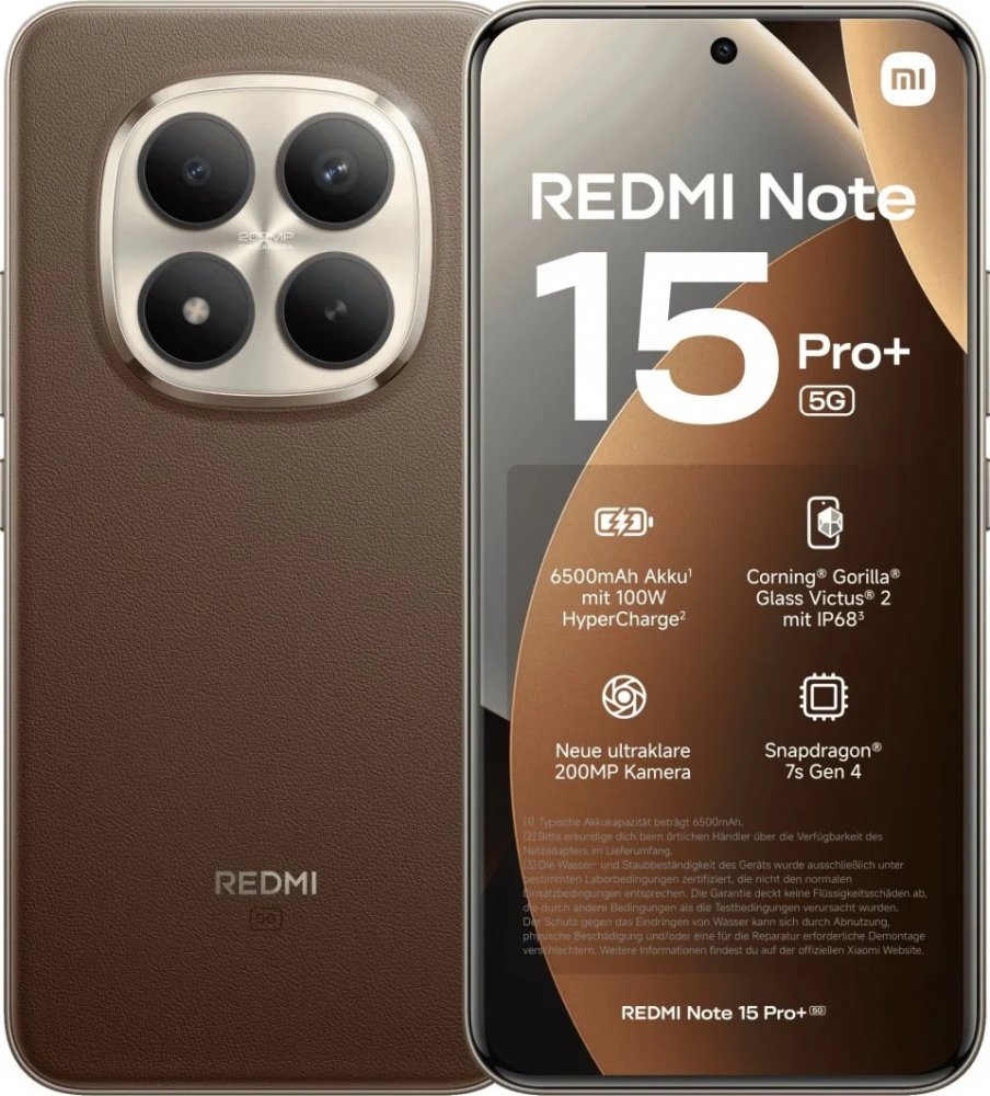 Redmi Note 15 Pro+ 5G 8/256Gb EU Brown