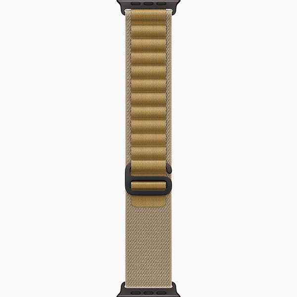 Apple Watch Ultra 2 2024 49mm Black Titan Alpine Loop Tan S