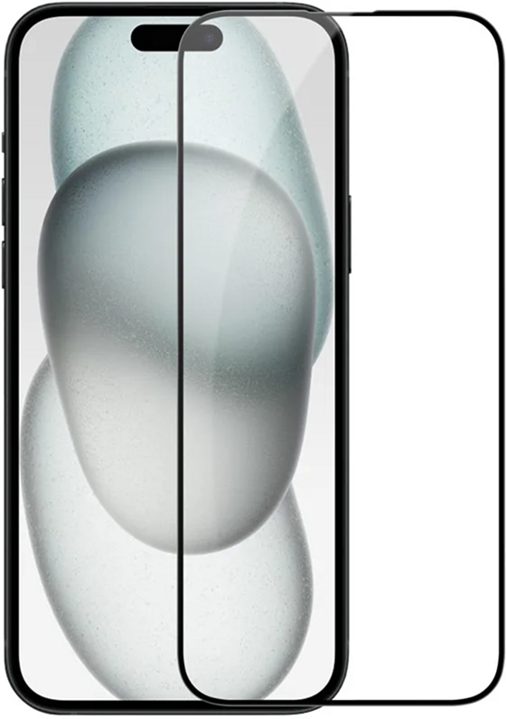 .Защитное стекло для Apple iPhone 16 Pro Max 3D Черный