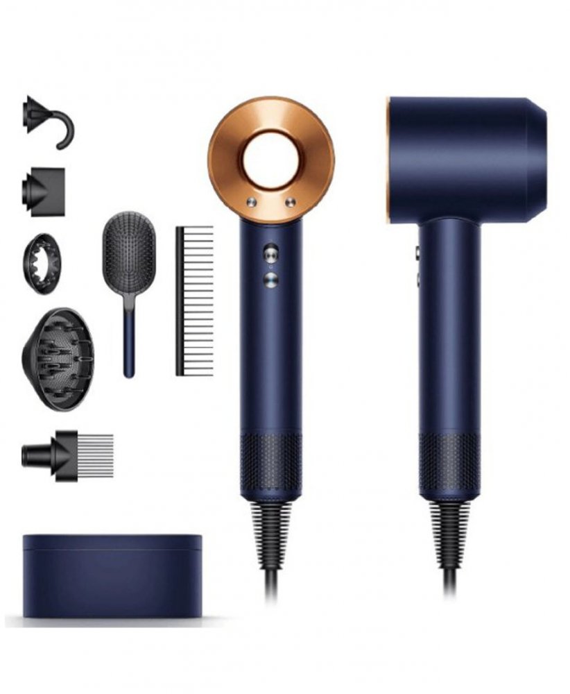 Фен Dyson Supersonic HD08 Prussian Blue/Rich Copper