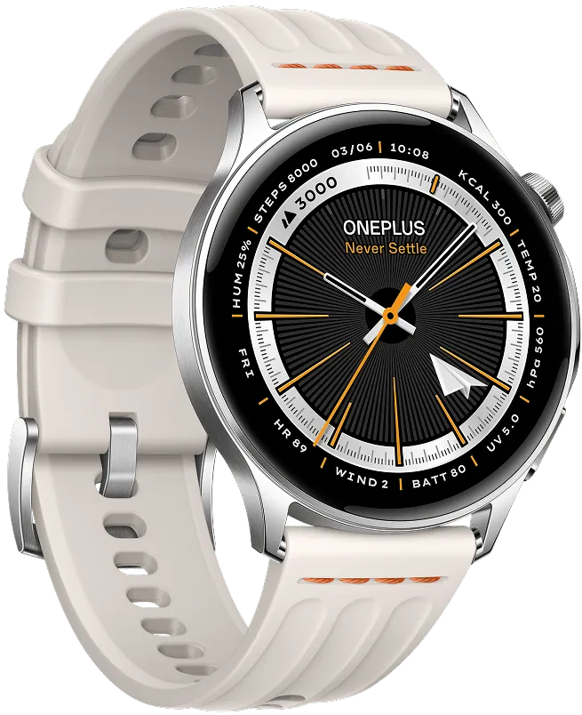 OnePlus Watch Lite EU Silver Steel