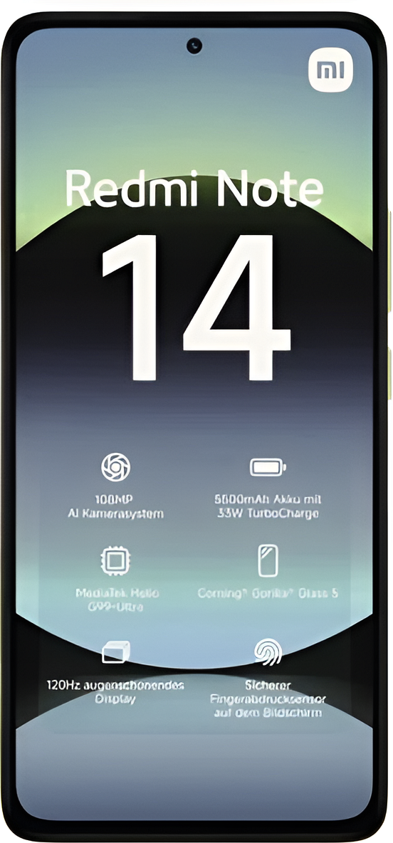 Redmi Note 14 4G 8/256Gb NFC EU Lime Green