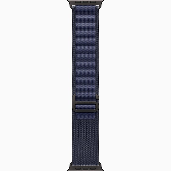 Apple Watch Ultra 2 2024 49mm Black Titan Alpine Loop Navy M