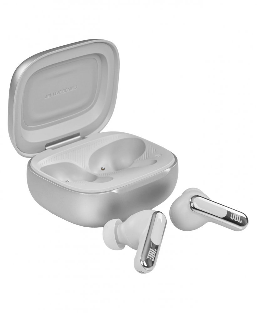 Наушники беспроводные JBL Live Beam 3 Silver