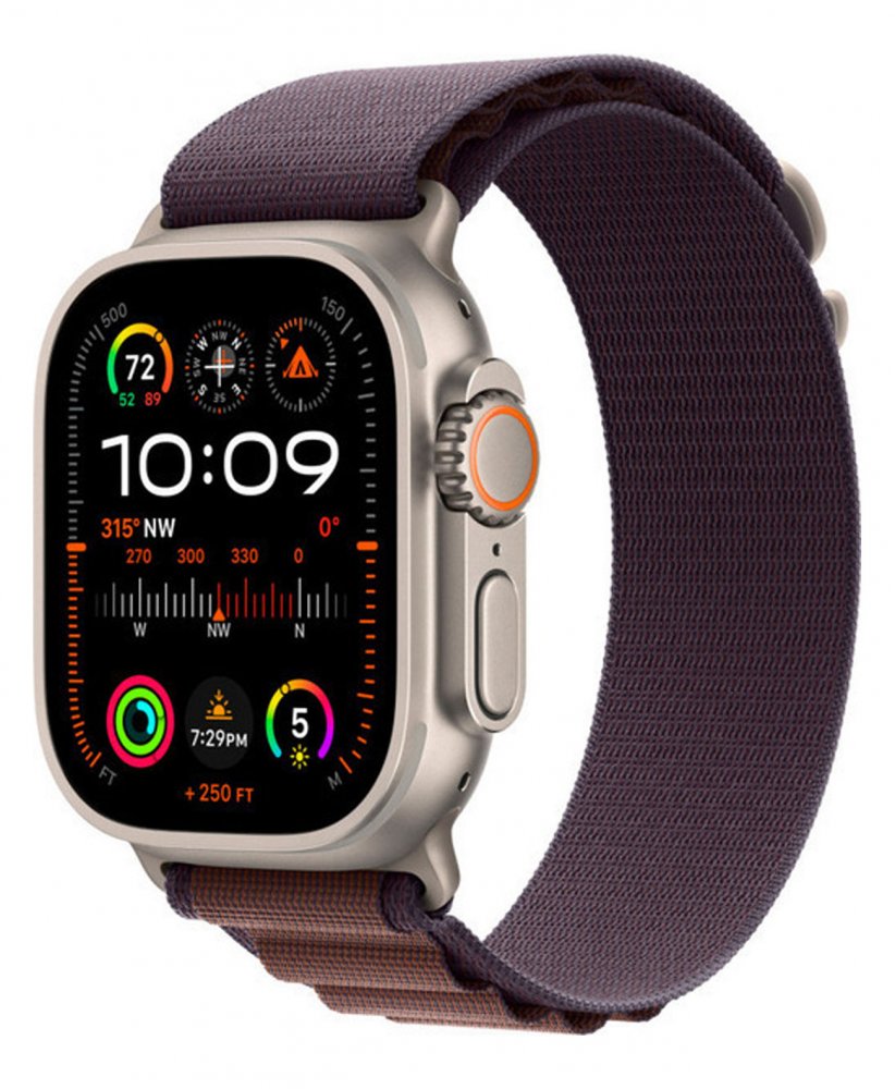 Apple Watch Ultra 2 49mm Alpine Loop M Indigo