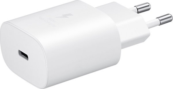 Сетевое зарядное устройство Samsung TA800N 25W Белое