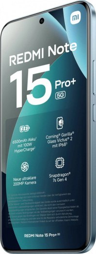 Redmi Note 15 Pro+ 5G 8/256Gb RU Glacier Blue